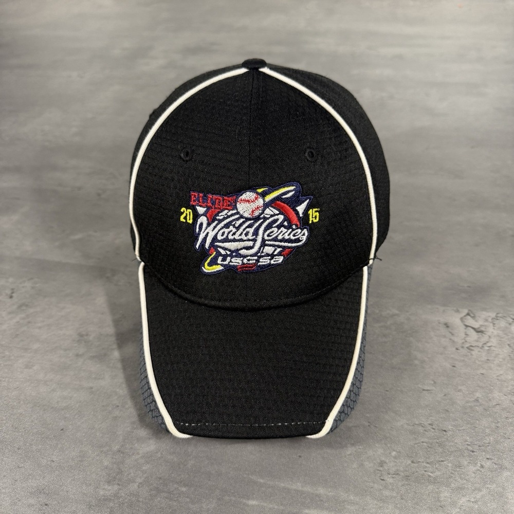 USSSA Softball Hat Black Red Neon Yellow Performance Light Breathable Trucker‎